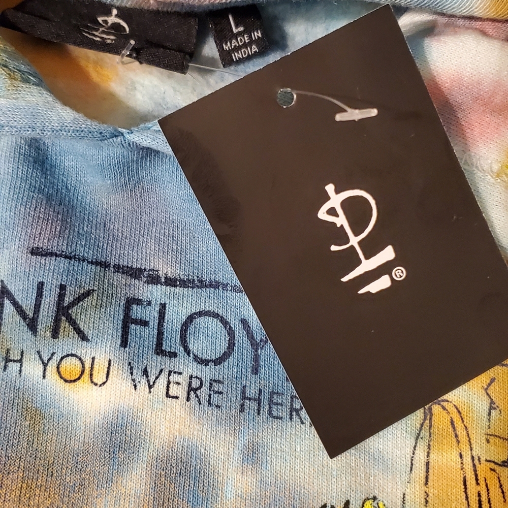 🆕️ Pink Floyd Wish You Were Here Tie Dye Hoodie - Picture 4 of 7